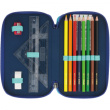 Herlitz TriCase 31tlg Dip Dye Blue/Turquoise