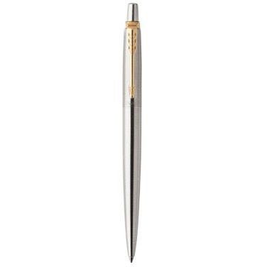 PARKER Kugelschreiber JOTTER Edelstahl M Blau Geschenkbox