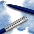 WATERMAN Kugelschreiber Allure DeLuxe Blue M Blau Geschenkbox