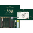 FABER-CASTELL Set Pitt Graphite groß Metalletui