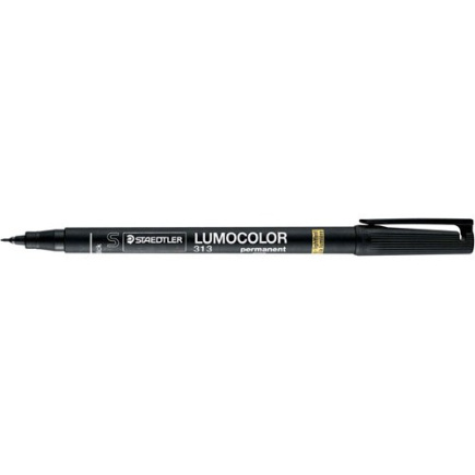 STAEDTLER Folienstift Lumocolor perm S schwarz 10 Stück