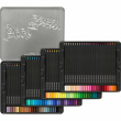 FABER-CASTELL Buntstifte Black Edition 100er Metallet.