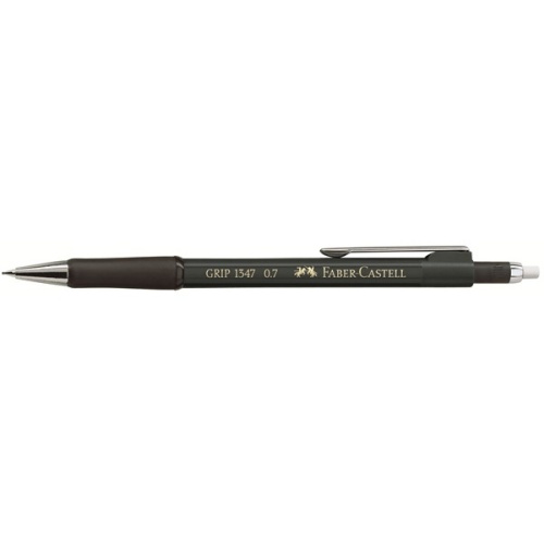 FABER-CASTELL Druckbleistift Grip 1347 0.7 mm schwarz