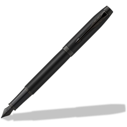 PARKER Füller IM Achromatic F Blau Geschenkbox