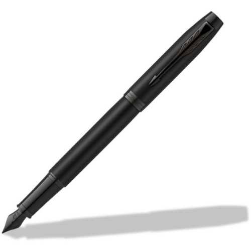 PARKER Füller IM Achromatic F Blau Geschenkbox