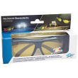 WEDO Nachtsicht-Überziehbrille sw Polarized gelb getönt