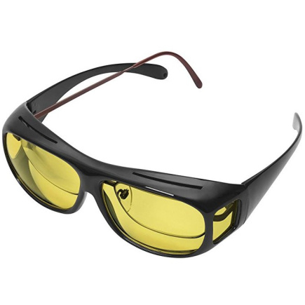 WEDO Nachtsicht-Überziehbrille sw Polarized gelb getönt