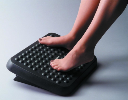 Fellowes Ergonomics footrest ergonomic office footrest black