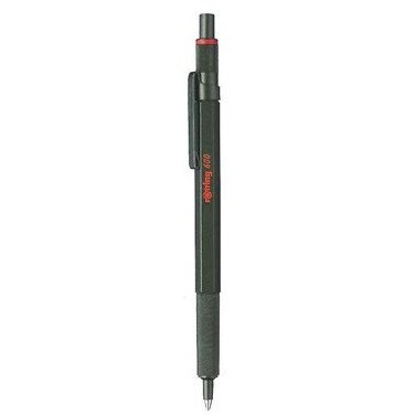 ROTRING Kugelschreiber 600 Metallic-Dunkelgrün M Blau Geschenkbox
