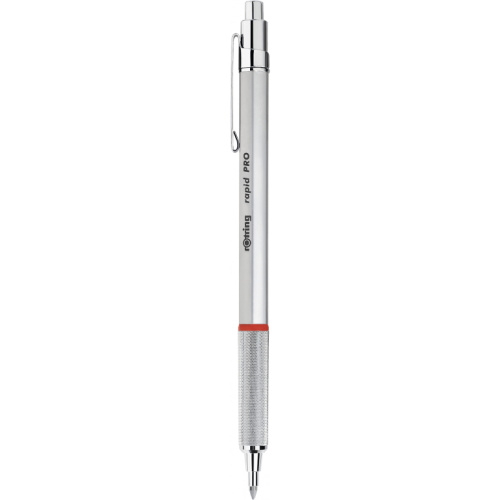 ROTRING Kugelschreiber 600 Metallic-Perlweiß M schwarz Geschenkbox