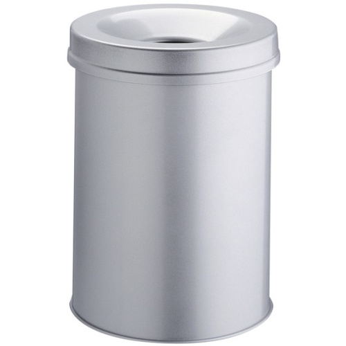 DURABLE Papierkorb Safe rund 30 Liter grau