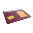 DURABLE Schreibunterlage PP mit Jahreskaleder 650x500cm rot