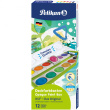 Pelikan Farbkasten K12 Grün inkl. Deckweiß. 12 Farben