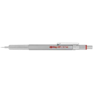 ROTRING Feinminenstift 600 silber 0.7mm Geschenkbox