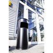 DURABLE Papierkorb Safe mit Ascher rund schwarz
