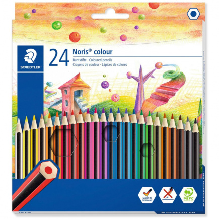 STAEDTLER Buntstift Noris colour 24er Set im Kartonetui retail