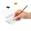STAEDTLER Noris® 120 Bleistifte HB schwarz/gelb. 1 Set