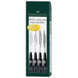FABER-CASTELL Tuschestift Pitt Artist Pen Farbe 199 4x 21259750