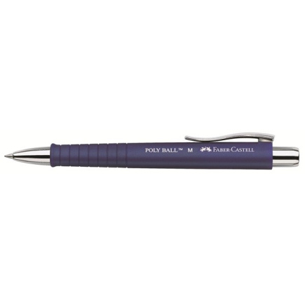 FABER-CASTELL Kugelschreiber Poly Ball M blau