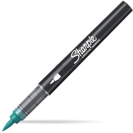 Sharpie Kreativmarker Pinselspitze Acryl grün