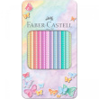 FABER-CASTELL Buntstifte Sparkle Pastell 12er Metalle.