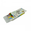 Malinos Airbrush Stifte Magic Butterfly 5Farben+Schablone 5+