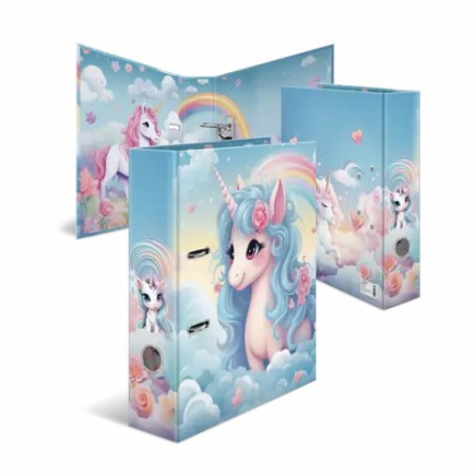 HERMA Ordner A4 Karton Happy Unicorns