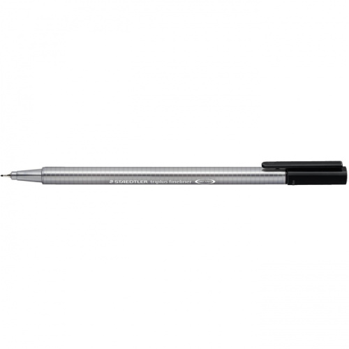 STAEDTLER Fineliner triplus schwarz 4er-Set retail