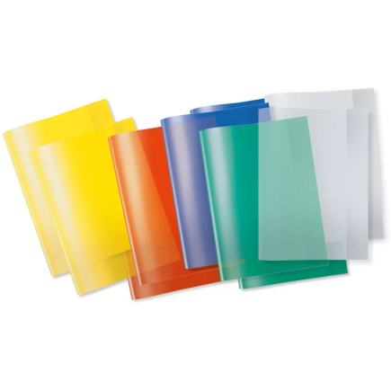 HERMA Heftschoner 10er Set A4 transparent (5 Farben)