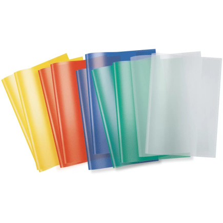 HERMA Heftschoner 10er Set A5 transparent (5 Farben)