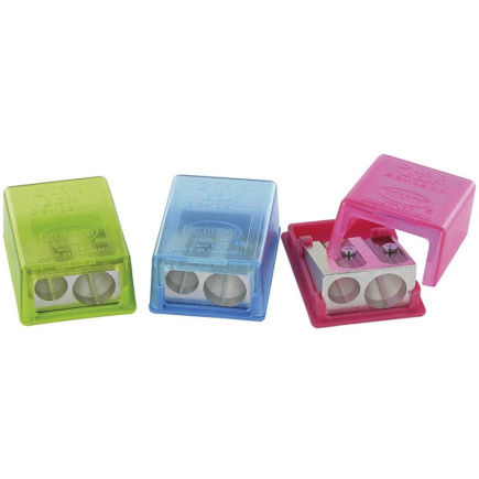 WEDO Spitzdose doppelt flach KUM 2-in-1 Box