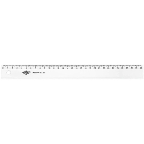WEDO Lineal 30 cm Kunsststoff tr