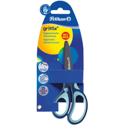 Pelikan Schere griffix SC1LB blau Linksh. 1er Blister