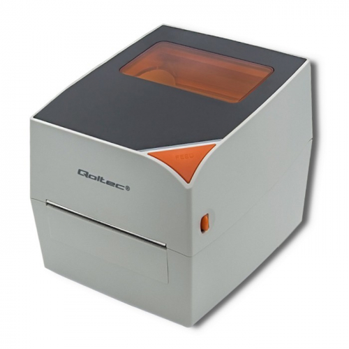 Qoltec Label printer thermal max.104mm