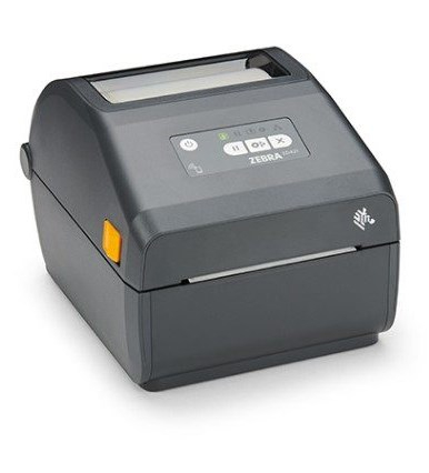 Direct Thermal Printer ZD421; 300 dpi, USB, USB Host, Modular Connectivity Slot, 802.11ac, BT4, ROW, EU and UK Cords, Swiss Font, EZPL