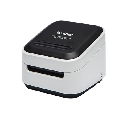 Brother VC-500W | Colour | ZINK Zero-Ink | Label Printer | Wi-Fi | Black/ grey