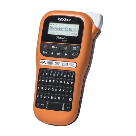 Brother PTE110VP | Thermal | Label Printer | Orange