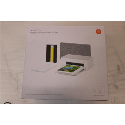 Xiaomi Instant Photo Printer 1S Set EU | Colour | Thermal | Photo Printer | Wi-Fi | Maximum ISO A-series paper size Other | White | USED, MISSING POWER ADAPTER