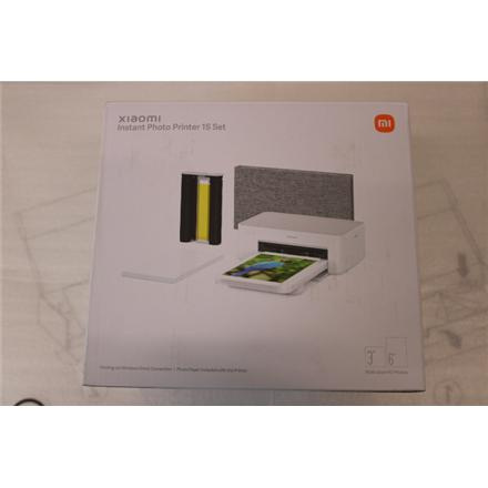 Xiaomi Instant Photo Printer 1S Set EU | Colour | Thermal | Photo Printer | Wi-Fi | Maximum ISO A-series paper size Other | White | USED, MISSING POWER ADAPTER