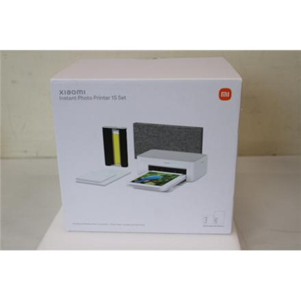 Xiaomi Instant Photo Printer 1S Set EU | Colour | Thermal | Photo Printer | Wi-Fi | Maximum ISO A-series paper size Other | White | USED, MISSING: PHOTO PAPER AND POWER ADAPTER