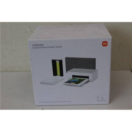 Xiaomi Instant Photo Printer 1S Set EU | Colour | Thermal | Photo Printer | Wi-Fi | Maximum ISO A-series paper size Other | Valge | USED, MISSING:POWER ADAPTER, MANUALS AND ALBUM