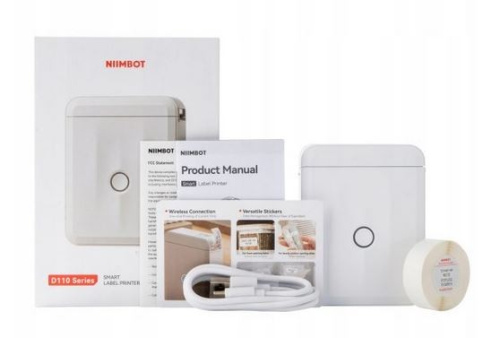 Niimbot LABEL PRINTER NIIMBOT D110 M Valge
