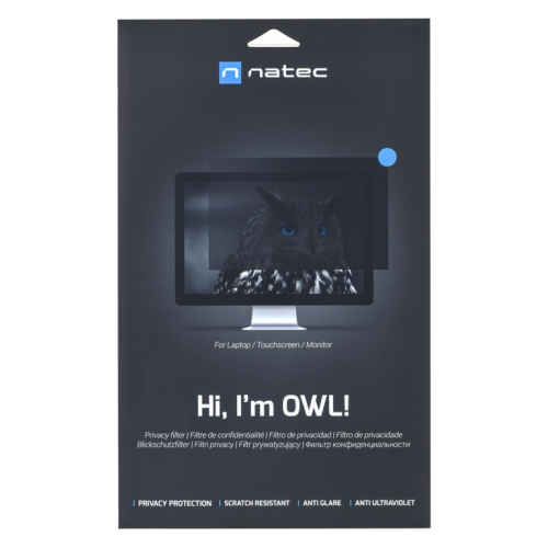 NATEC PRIVACY FILTER OWL 17.3