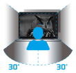 NATEC NFP-2287 display privacy filter 40.6 cm (16