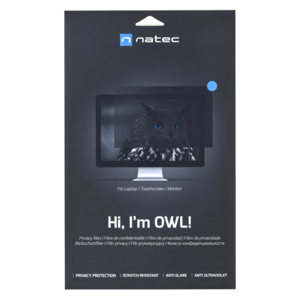 NATEC PRIVACY FILTER OWL 17.3