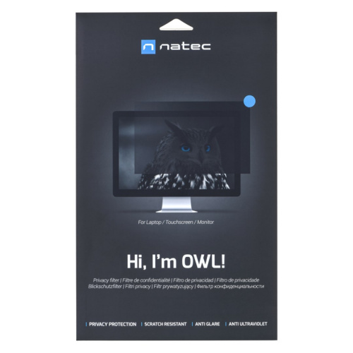 NATEC PRIVACY FILTER OWL 17.3