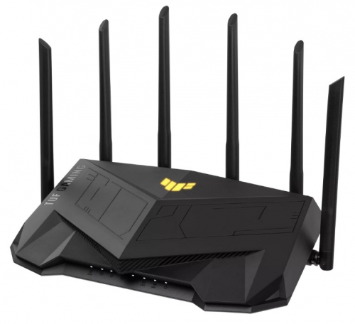 ASUS TUF Gaming AX6000 (TUF-AX6000) wireless router Gigabit Ethernet Dual-band (2.4 GHz / 5 GHz) Black