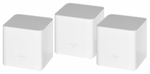 Tenda EX3-3 mesh wi-fi system Dual-band (2.4 GHz / 5 GHz) Wi-Fi 6 (802.11ax) White 1 Internal