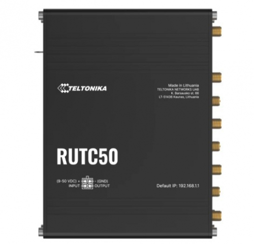 TELTONIKA Router RUTC50 WiFi 6, 5G LTE