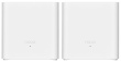 Tenda EX3 (2-pack) Dual-band (2.4 GHz / 5 GHz) Wi-Fi 6 (802.11ax) White 1 Internal